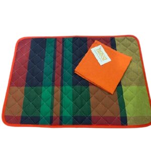 SET AMERICANO IN COTONE TINO IN FILO BOSSI C/TOVAGLIOLO VAR.1381